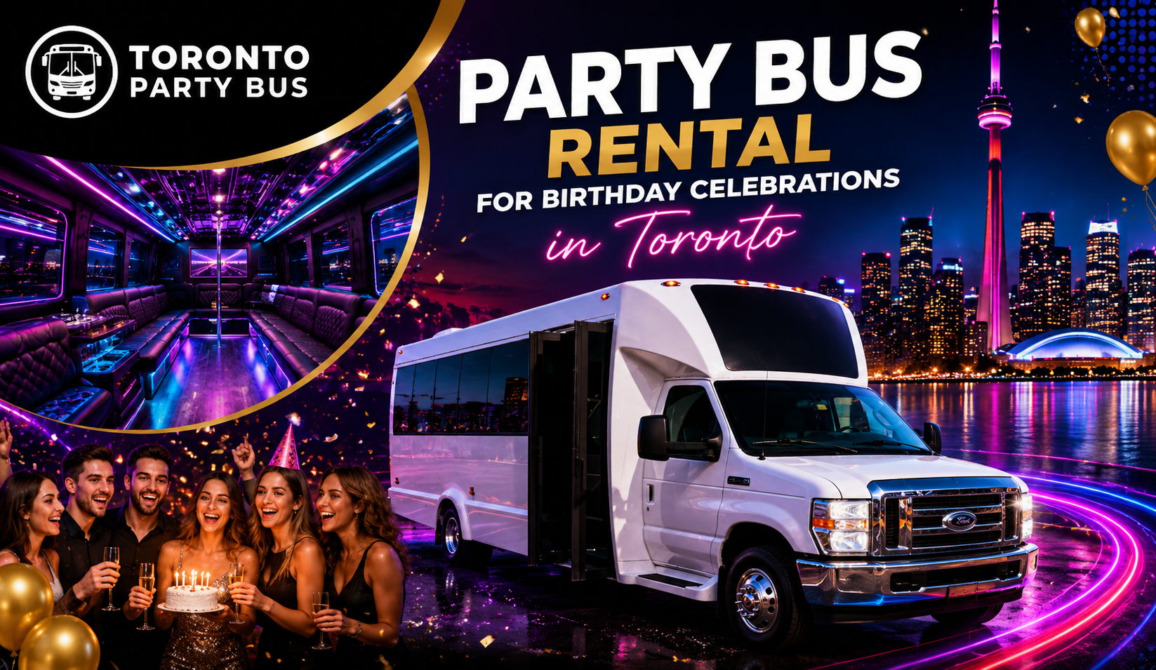Toronto Birthday Party Bus Rental