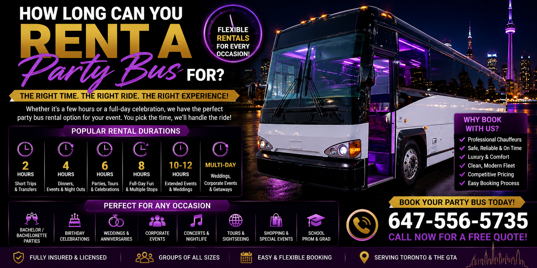 Rent a Party Bus